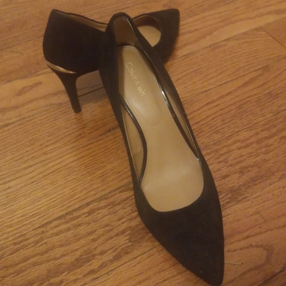 Calvin Klein black heels